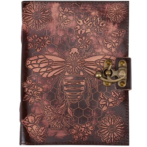 Leather Journal - Bee