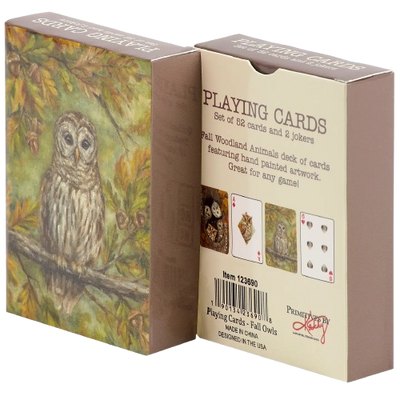 Playing Cards - Owls
