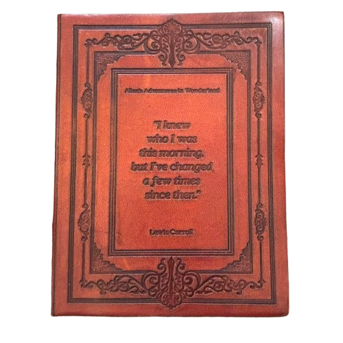 Leather Journal - I've Changed a Few Times