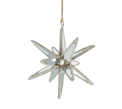Mirrored Starburst Ornament