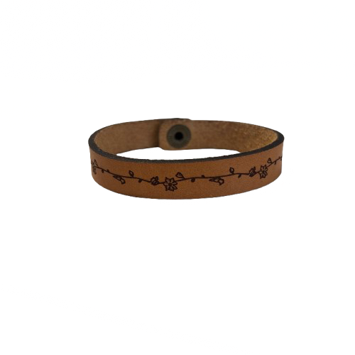 Leather Bracelet - Daisy Chain