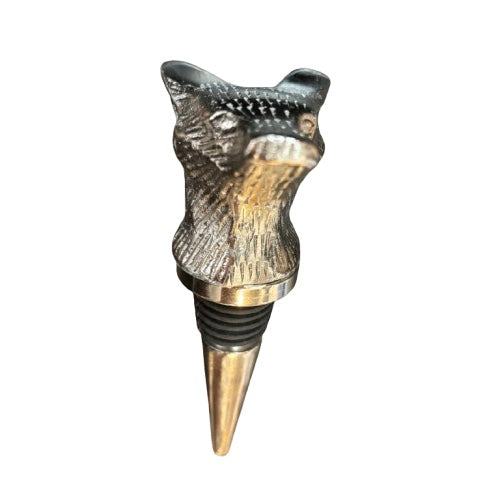 Fox Bottle Stopper