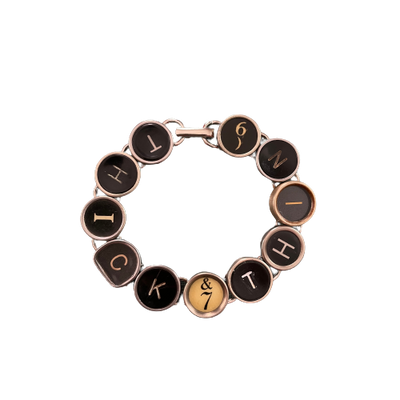 Typewriter Bracelet