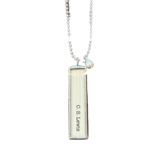 Literary Quote Necklace - Take The Adventure