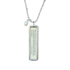 Literary Quote Necklace - A New Day