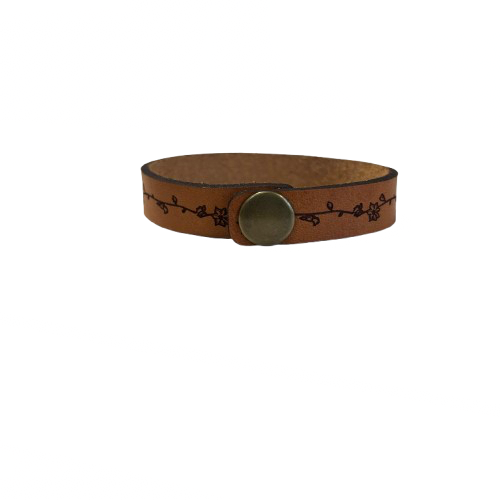 Leather Bracelet - Daisy Chain