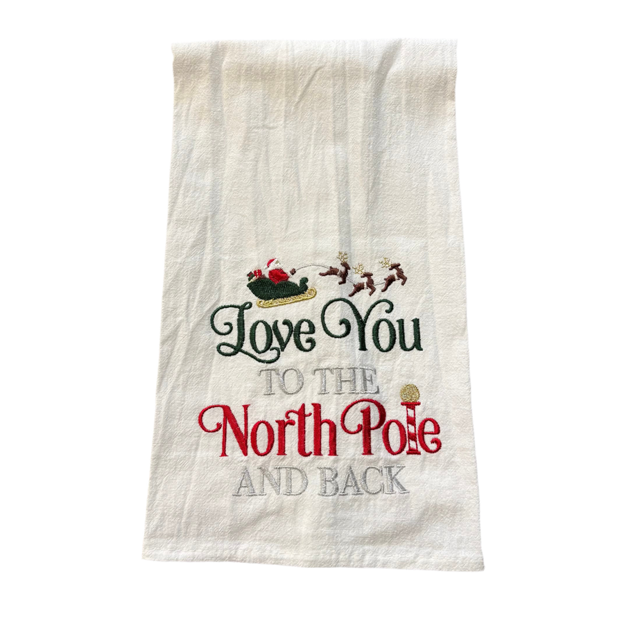 Tea Towel - North Pole