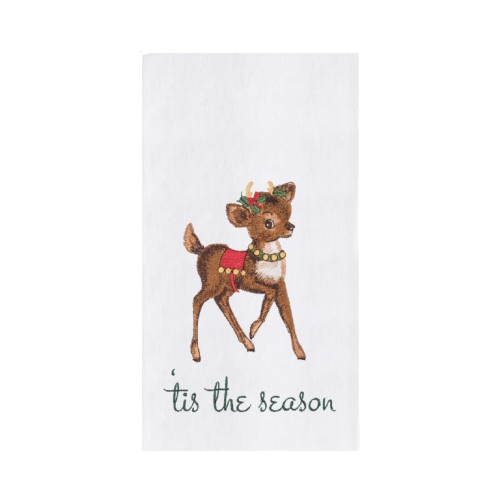 Tea Towel - Vintage Reindeer
