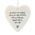 Hanging Heart Tag - Sometimes The Smallest