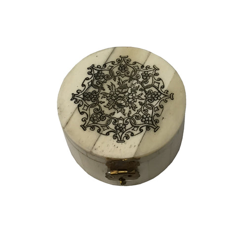 Round Ring Box, floral