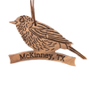 "McKinney" Bird Ornament