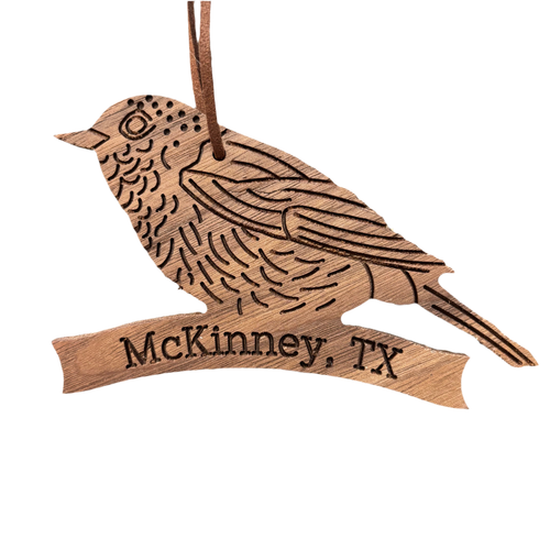 "McKinney" Bird Ornament