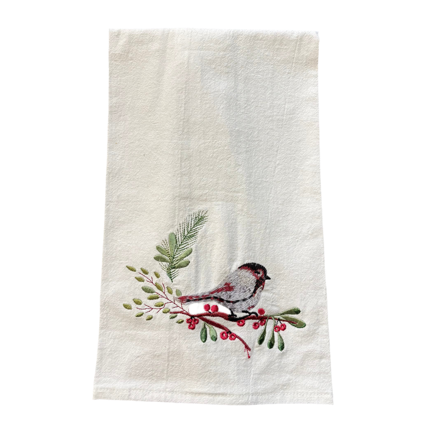 Chickadee Tea Towel