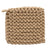 Crocheted Pot Holder, linen