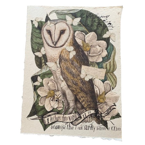 12x16 Artisan Paper Print, i declare