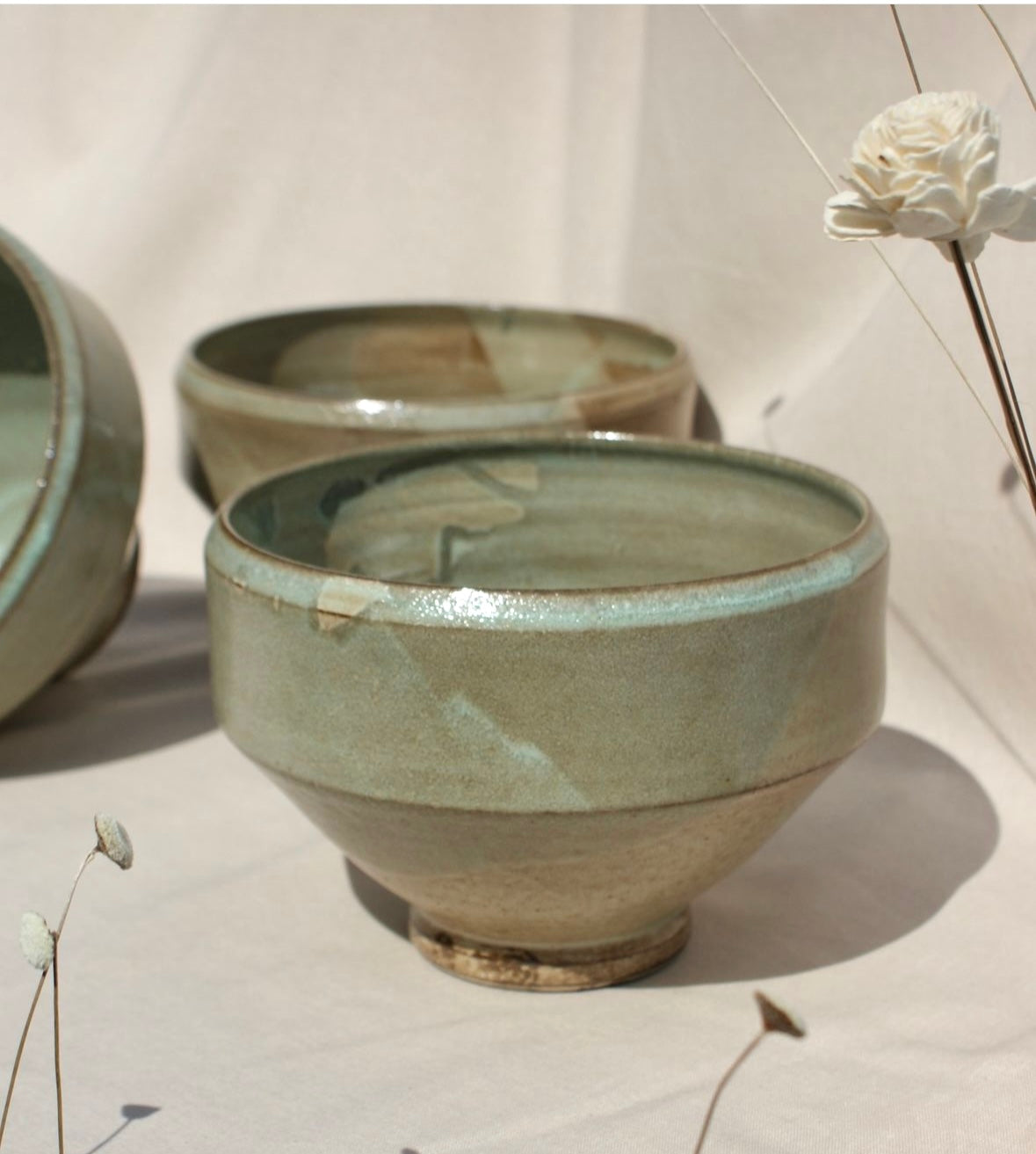 Artisan Pottery, Bowl/Vase, earl grey