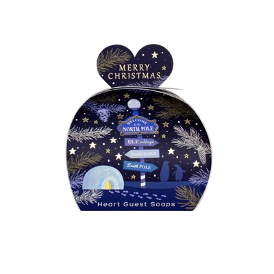 Artisan Heart Soap - Christmas