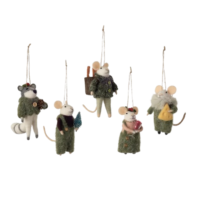 Felt Animal Ornament