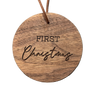 "First Christmas" Ornament