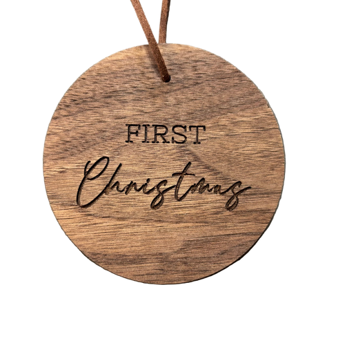 "First Christmas" Ornament