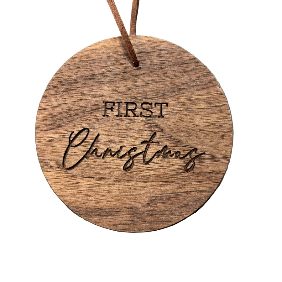 "First Christmas" Ornament