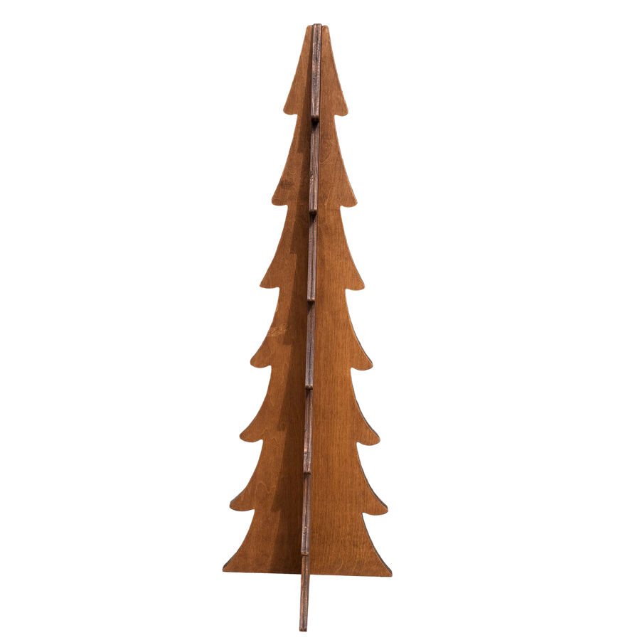 Handcrafted Wooden Tree, 36"