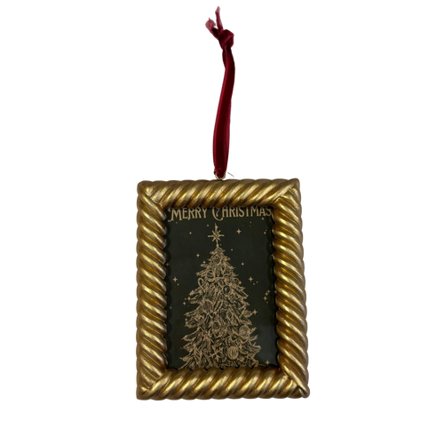 Gold Frame Ornament