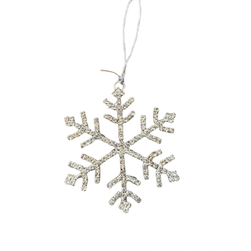 Jeweled Snowflake Ornament