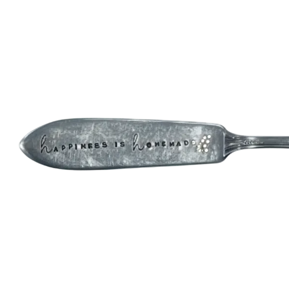 Vintage Stamped Butter Knife
