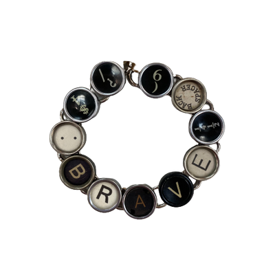 Typewriter Bracelet