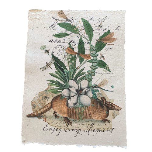 12x16 Artisan Paper Print, enjoy every moment