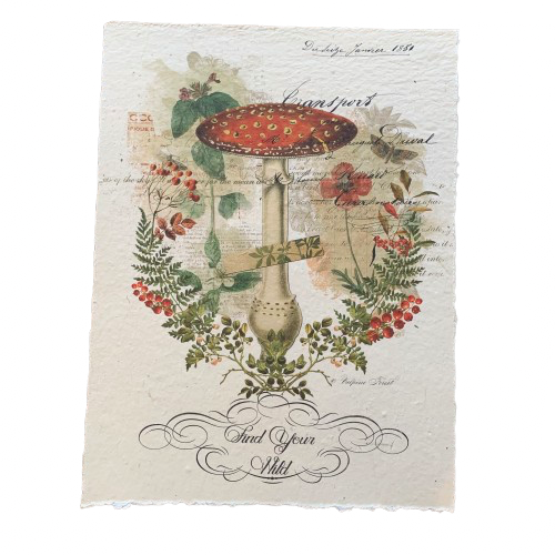 12x16 Artisan Paper Print, find your wild