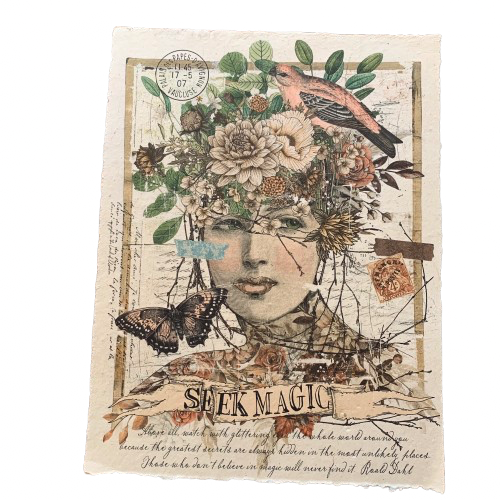 12x16 Artisan Paper Print, seek magic