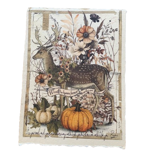 12x16 Artisan Paper Print, we will be known forever