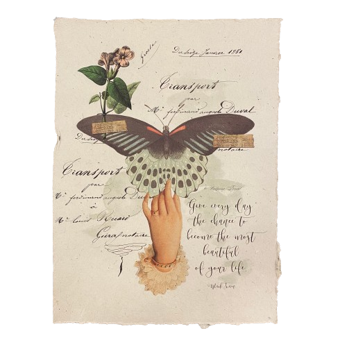 12x16 Artisan Paper Print, give every day the chance