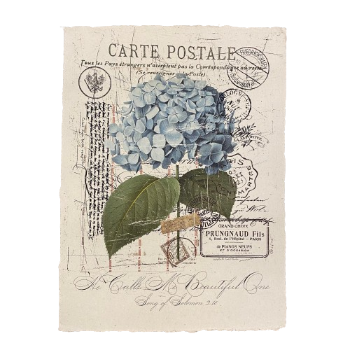 12x16 Artisan Paper Print, he calls me beautiful one