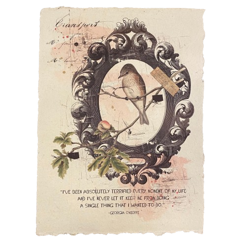 12x16 Artisan Paper Print, i've been absolutely terrified