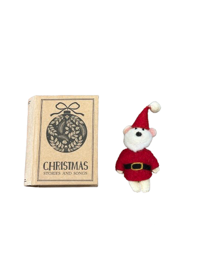 Felt Animal Ornament in Christmas Box