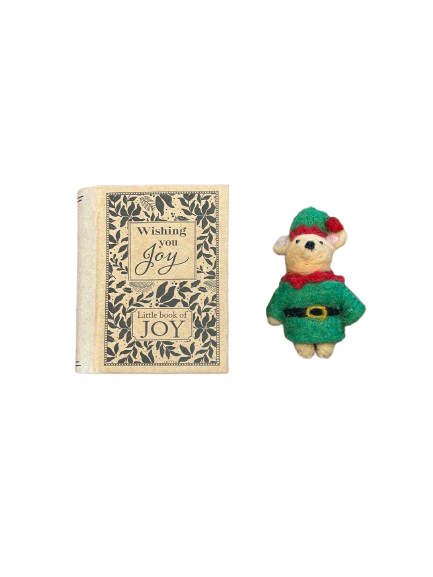 Felt Animal Ornament in Christmas Box