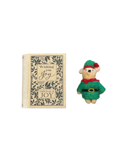Felt Animal Ornament in Christmas Box