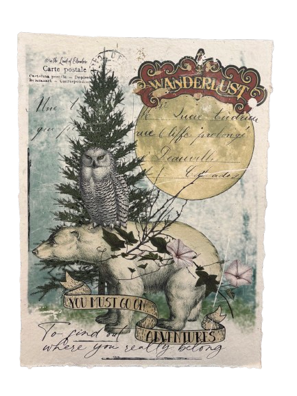 12x16 Artisan Paper Print, you must go on adventures