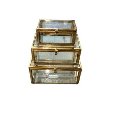 Brass Trinket Box, rectangle