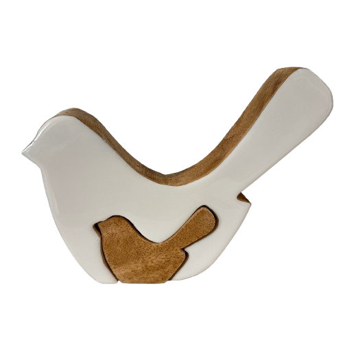 Wood/Enamel Bird Puzzle