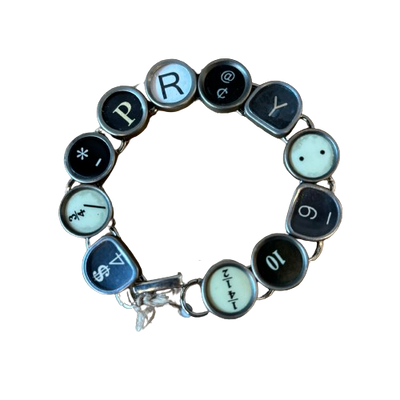 Typewriter Bracelet