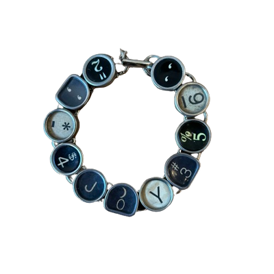 Typewriter Bracelet