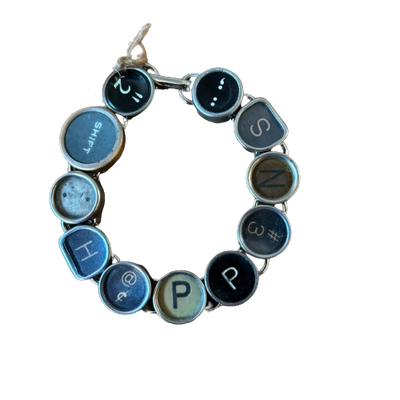 Typewriter Bracelet