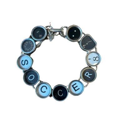 Typewriter Bracelet