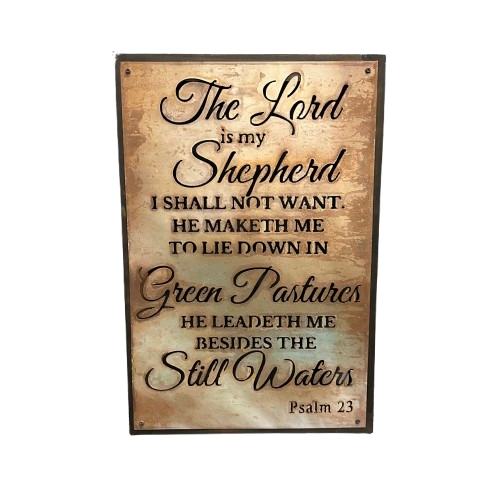 Metal Sign - Lord Shepherd, 16 x 24