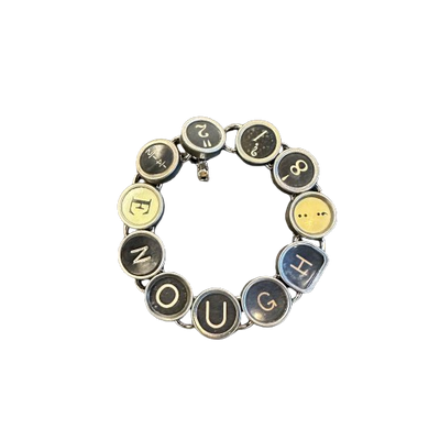 Typewriter Bracelet