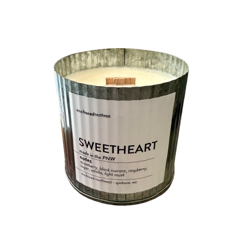 Wood Wick Candle - Sweetheart